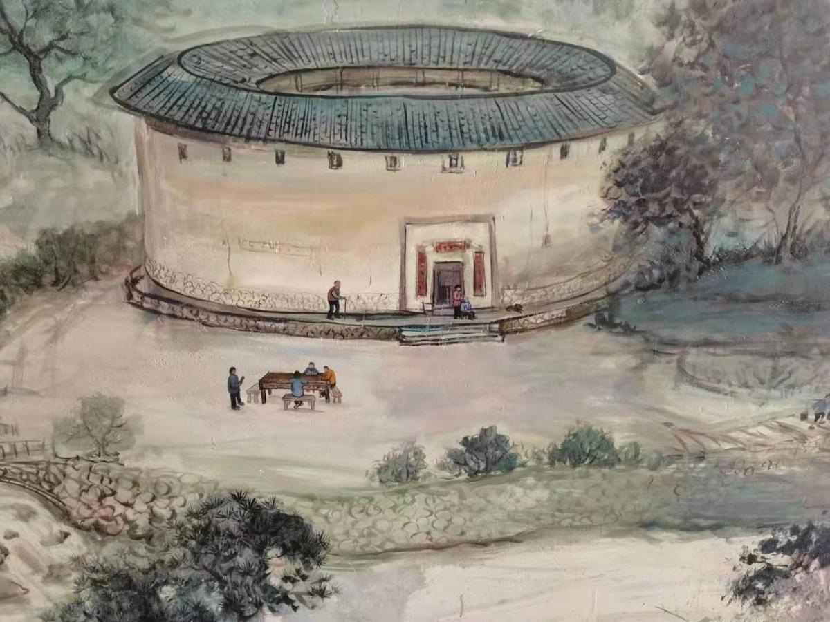 Tulou Panda Homestay Yongding Exterior photo
